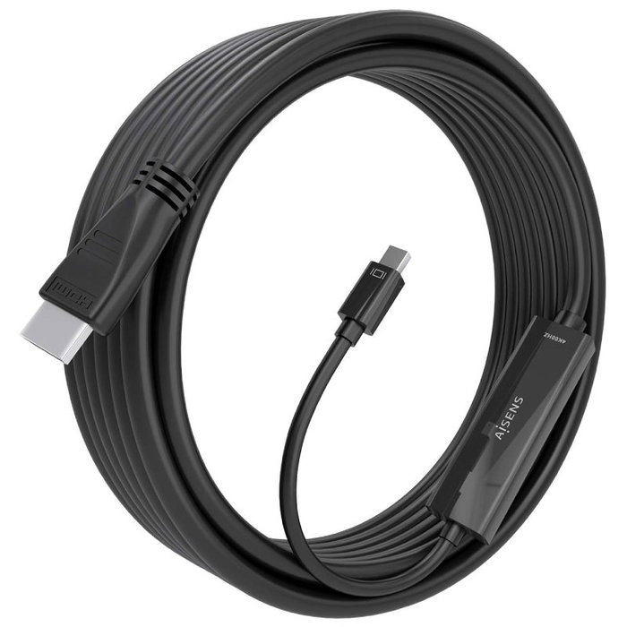 Aisens Cable Conversor Mini DisplayPort a HDMI 4K@60Hz 5m Negro Aisens Cable Conversor Mini DisplayPort a HDMI 4K@60Hz 5m Negro
